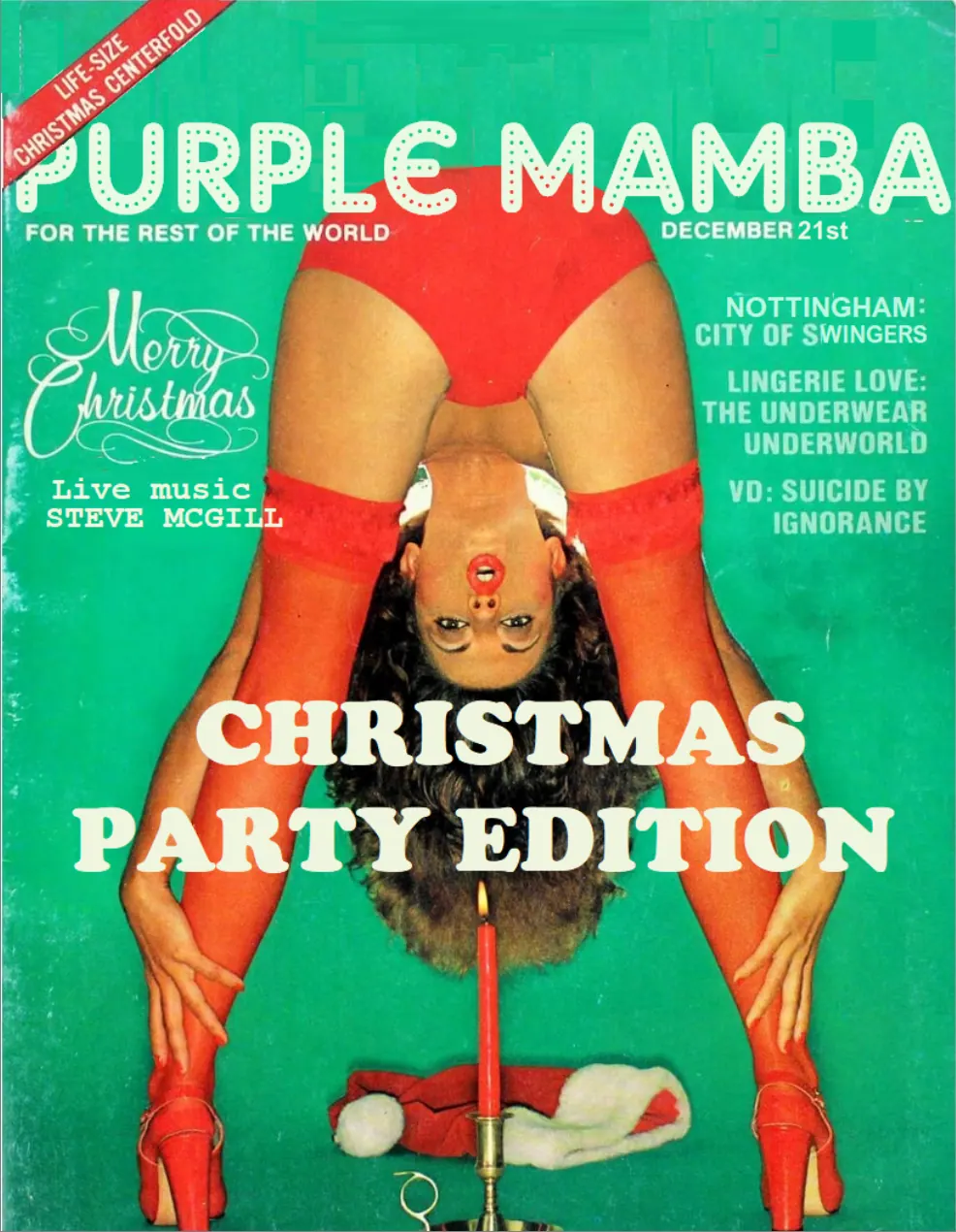 Purple Mamba's 80s  Christmas Party