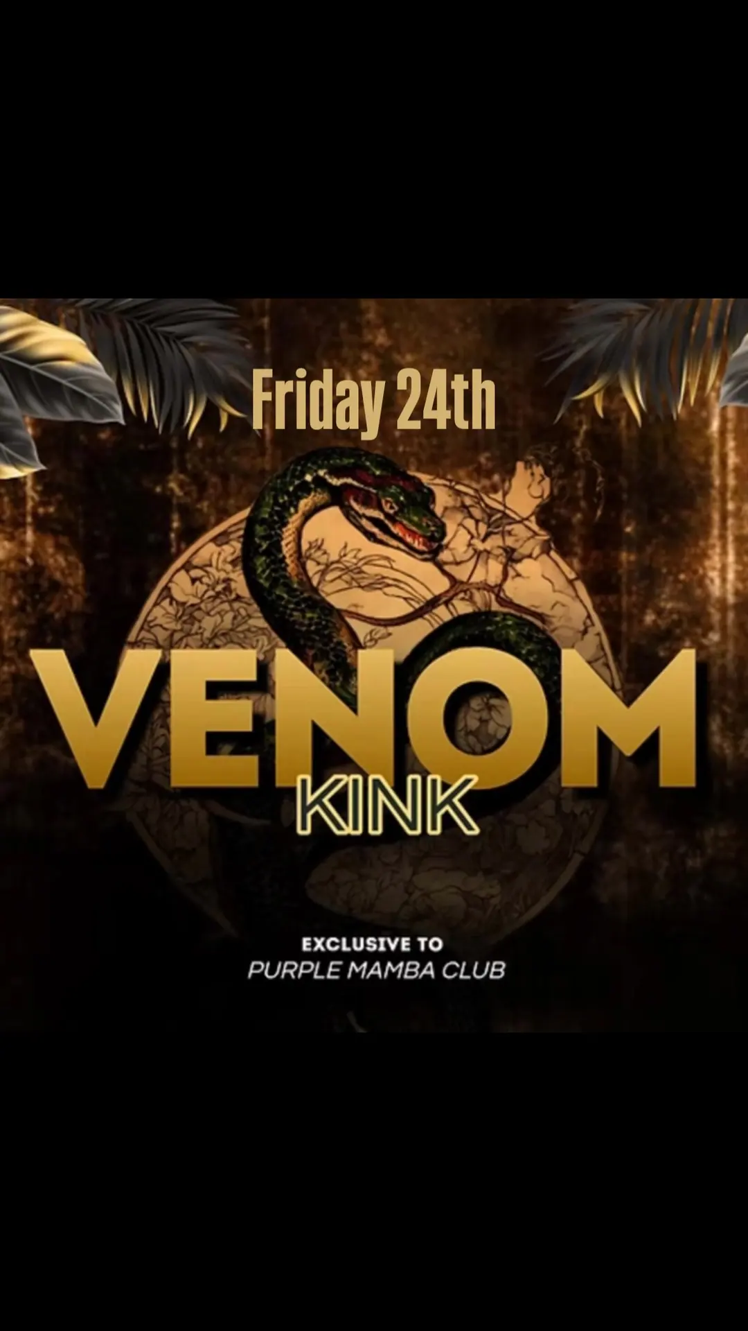 This Friday let the venom take hold…